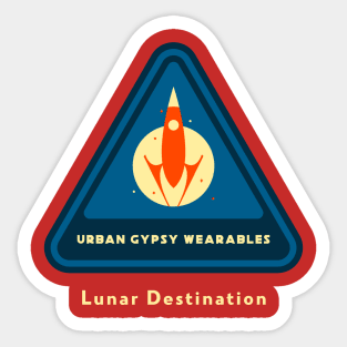 Urban Gypsy Wearables – Lunar Destination Sticker